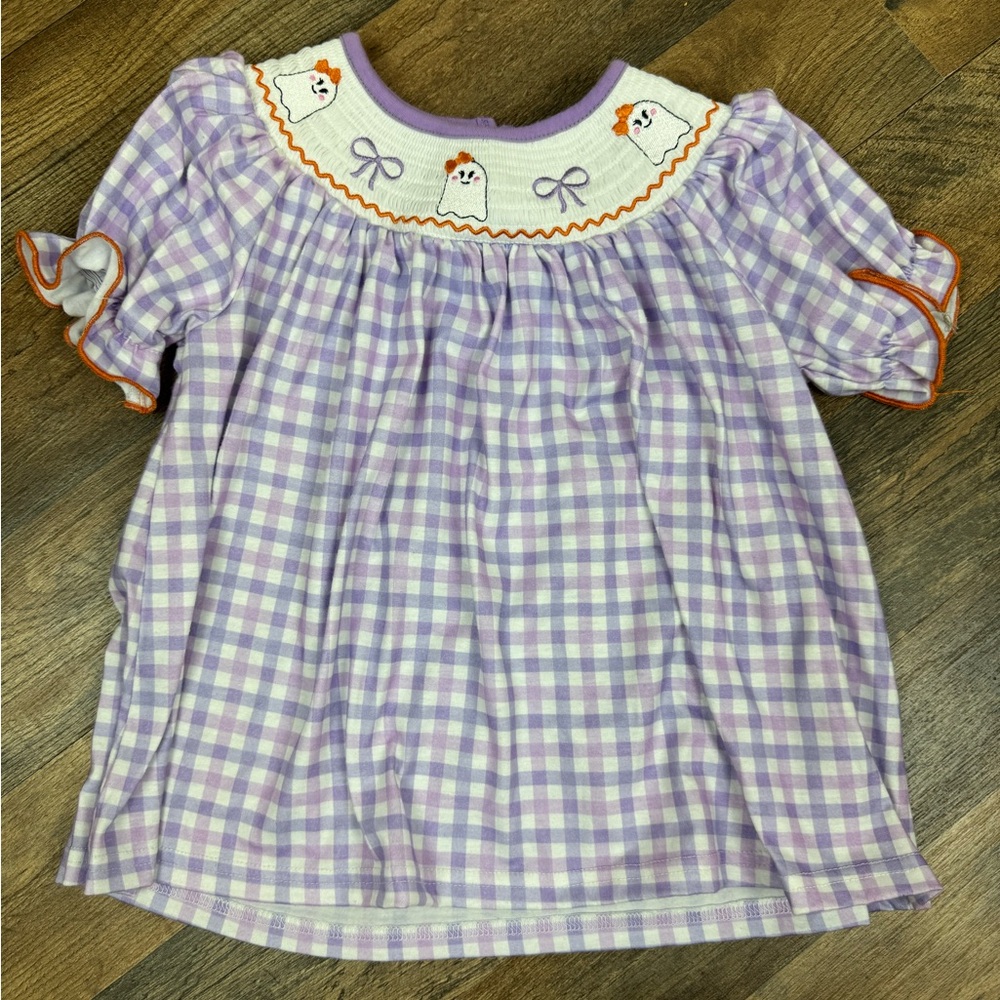Boutique girls Spooky boutique blouse - girls size 4t 👻